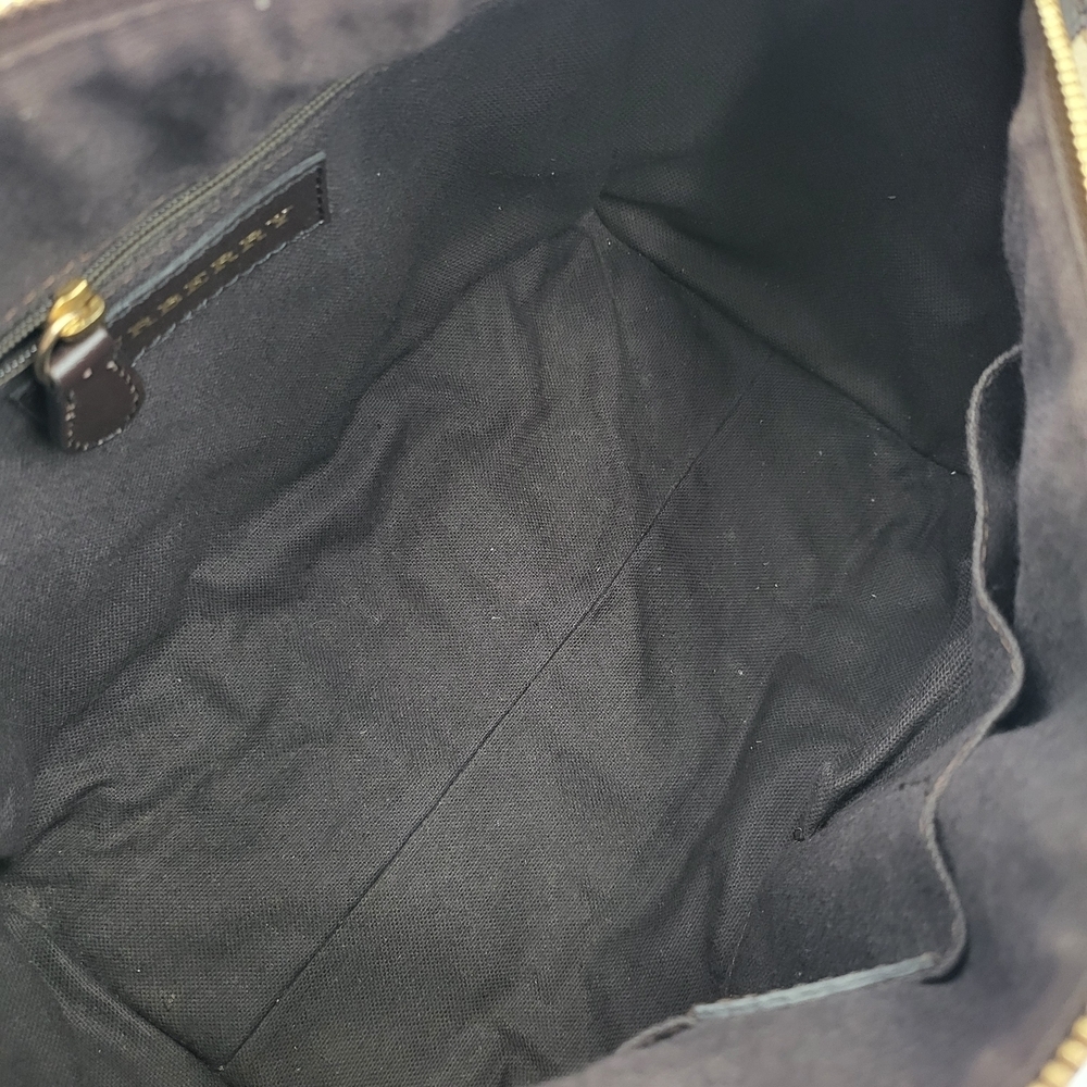 Burberry Alchester Haymarket Medium Top Handle Bag, Authentic... - Picture 9 of 16